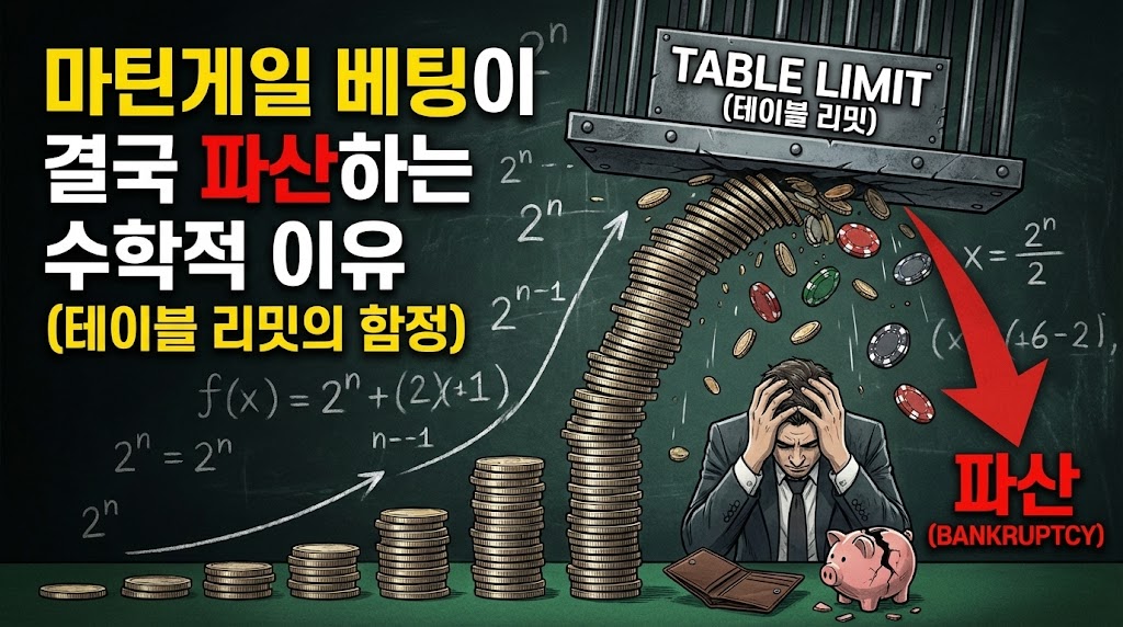 마틴게일 베팅 파산의 법칙: 테이블 리밋의 함정과 수학적 진실