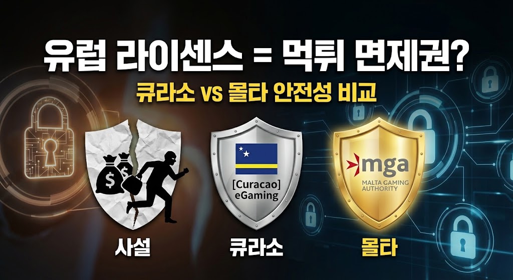 유럽 라이센스(Curacao/Malta) 사이트는 먹튀가 없을까? 발급 비용과 안전성 팩트 체크