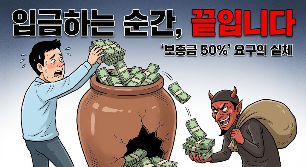 [실제 사례] 환전 시 추가 입금 요구? “보증금 50% 더 내라”는 말의 끔찍한 결말